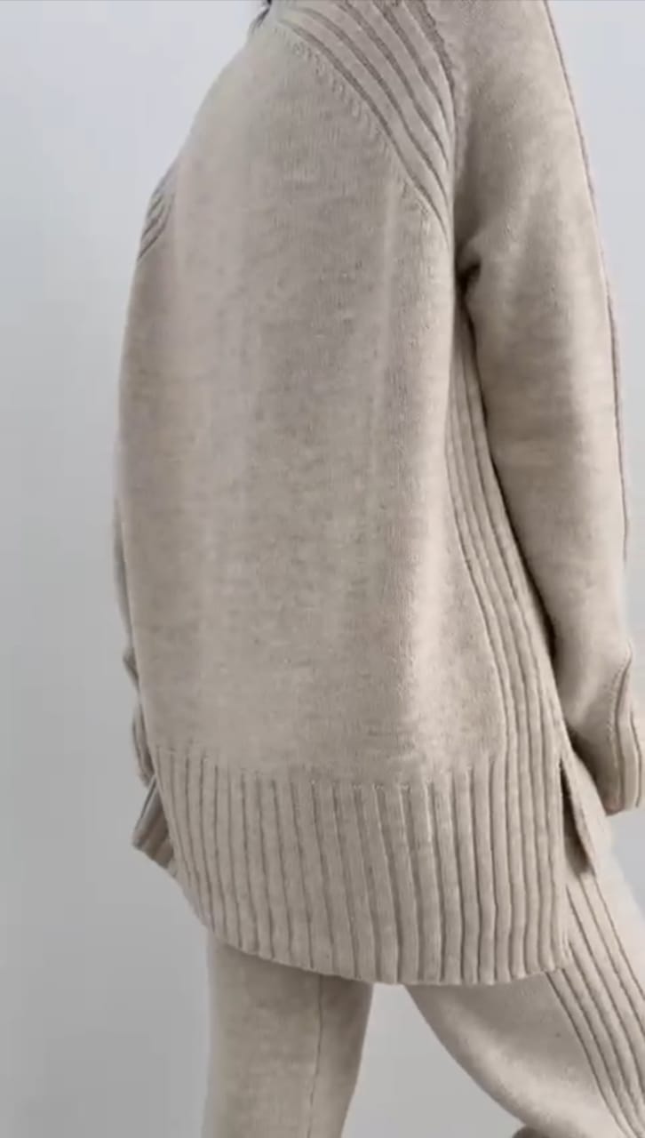 Camila | Conjunto acanalado invierno