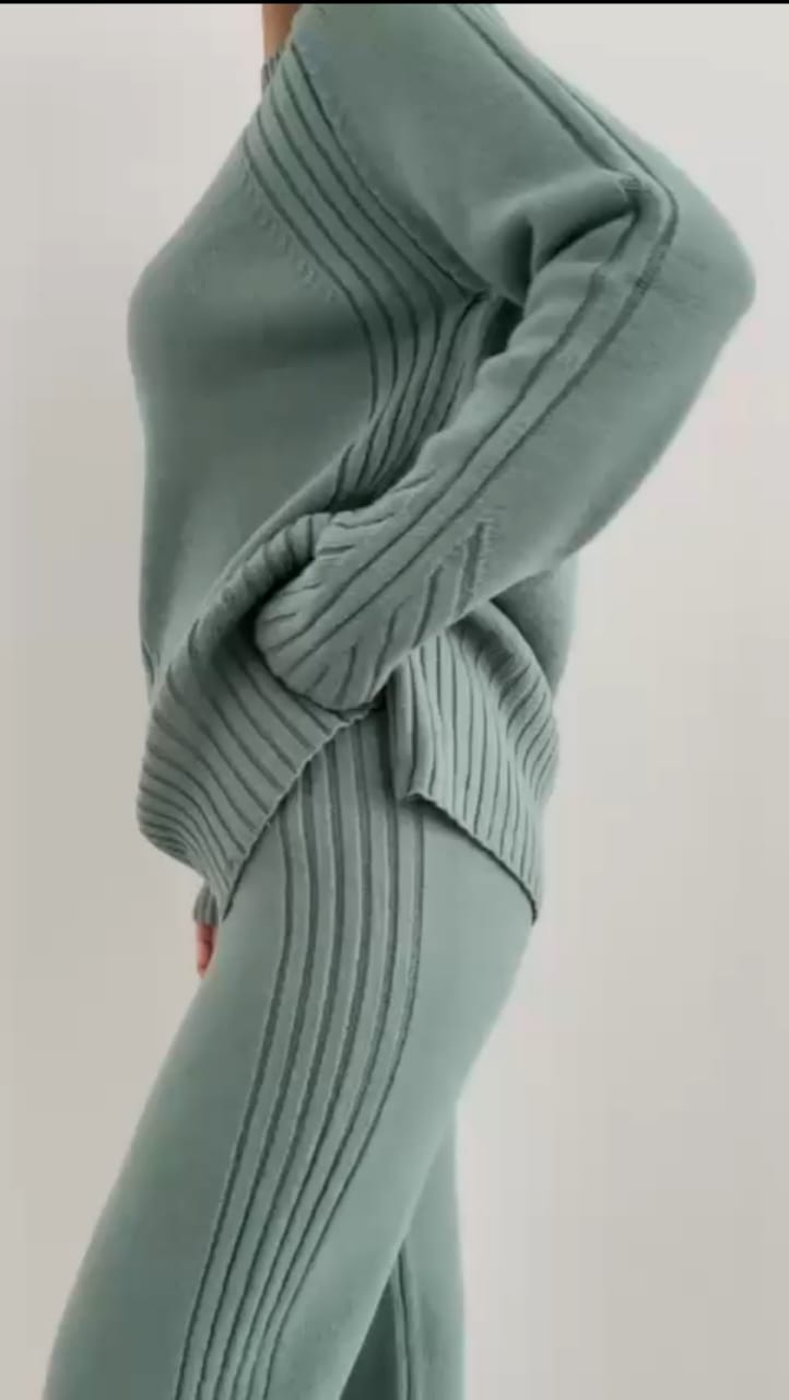 Camila | Conjunto acanalado invierno