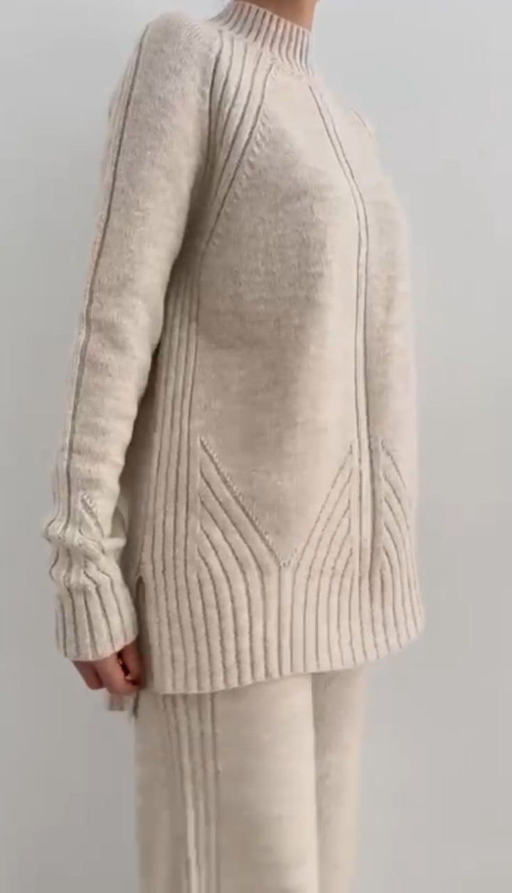 Camila | Conjunto acanalado invierno