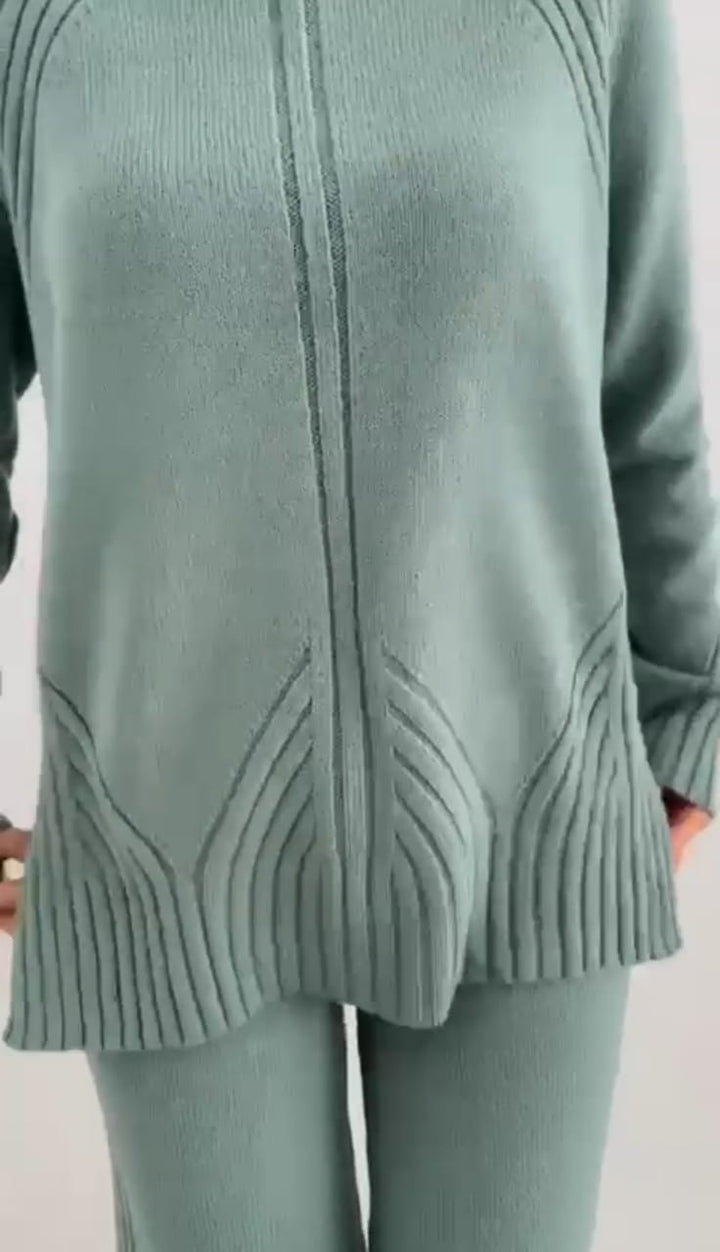 Camila | Conjunto acanalado invierno