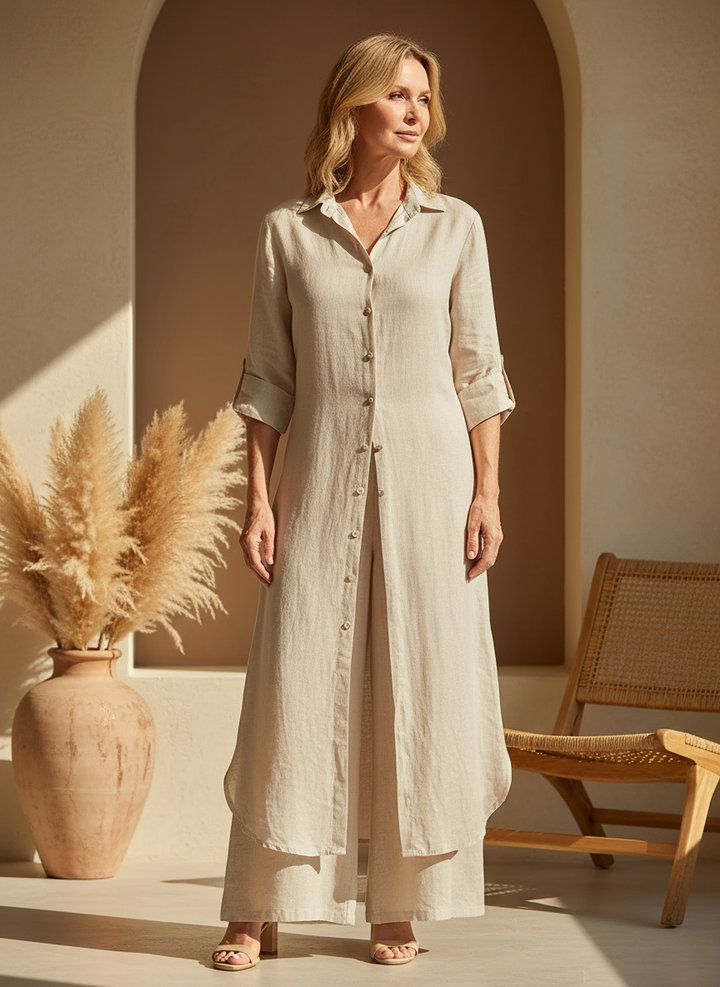 Viena - Conjunto Elegante de Dos Piezas