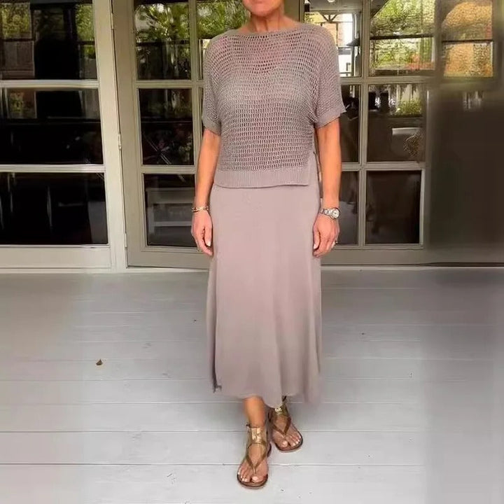 Emberlyn - Conjunto Elegante de Dos Piezas